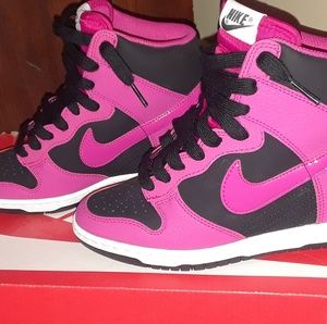 Nike dunk wedge sneakers